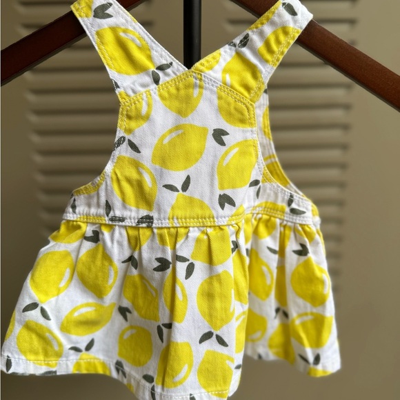 Carter's Yellow Lemon Print Dress - Picture 2 of 3